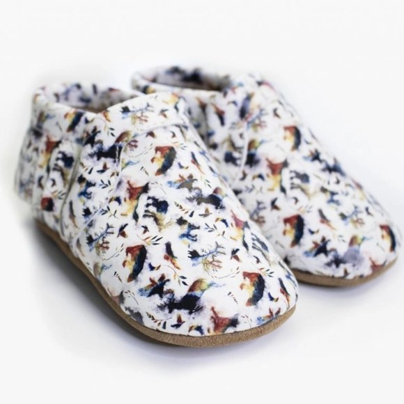 BRAND NEW! Lighthouse Kids Children's Moccasins - Into The Wild - Size 9 Big Kid - Picture 3 of 10
